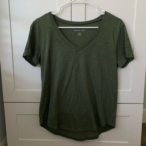 NWOT American Eagle Olive Green T-Shirt